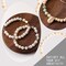 Jewelry Making Supplies Kit Natural Stone Beads for Irregular Natural Stone with for DIY Craft Bracelet Necklace Earrings for Adults (Amazonian)